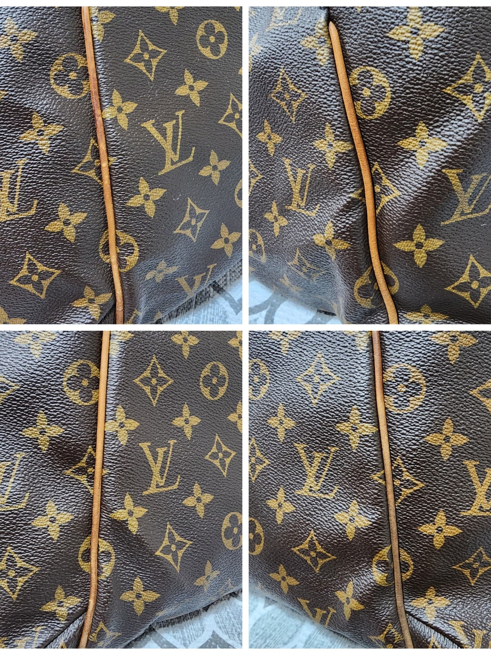 LOUIS VUITTON Totally GM Monogram Canvas Shoulder Bag Brown - Picture 14 of 16